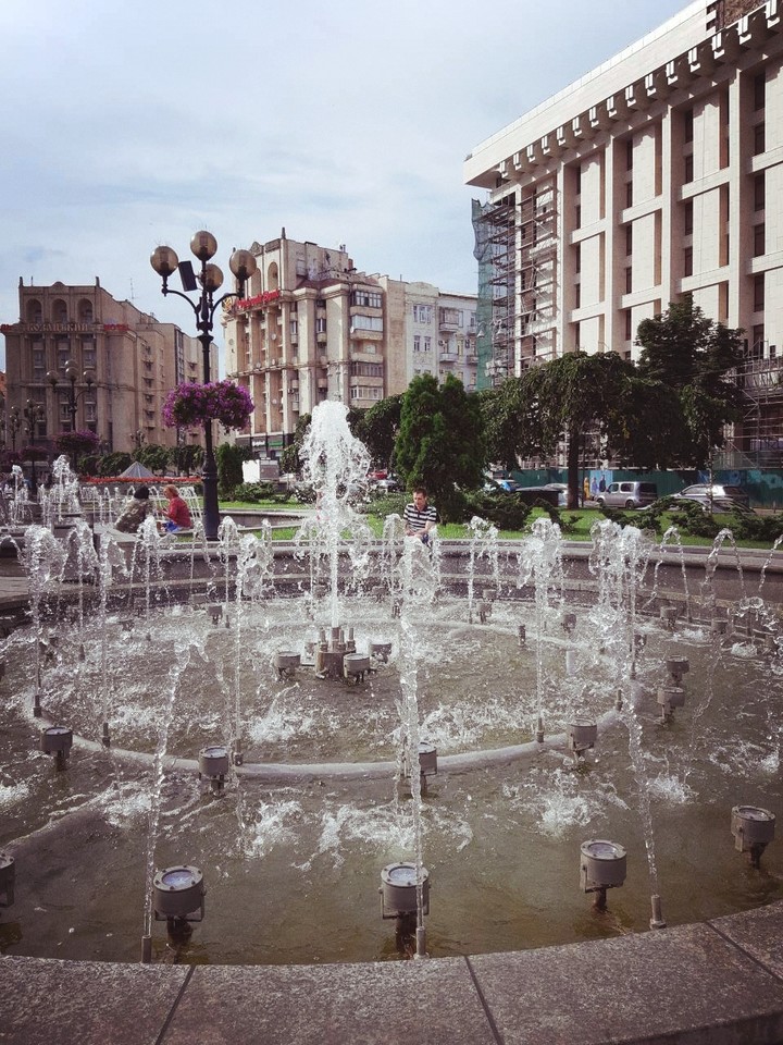 Киевские фонтаны