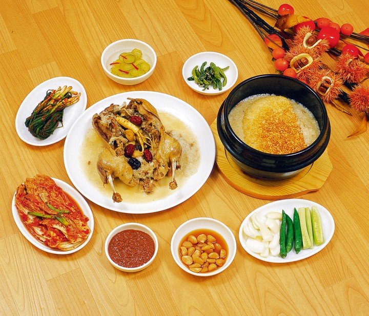 한식-밥과 고기