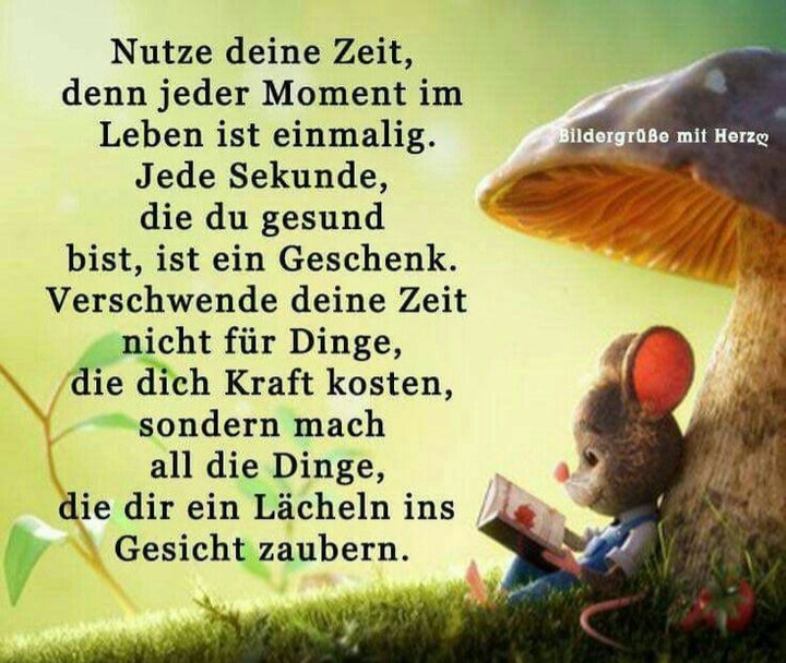 Nutze den Tag