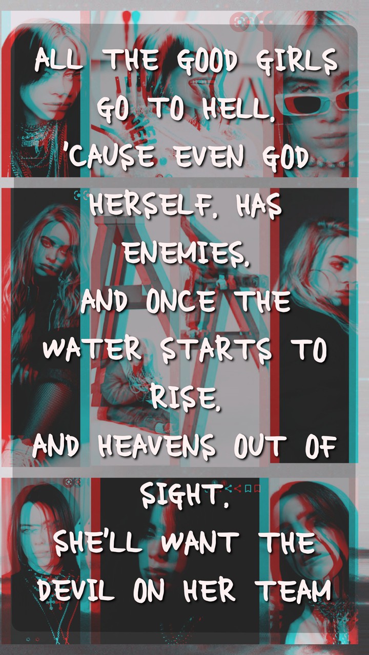 All the good girls go to hell