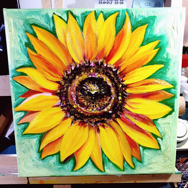 Sunflower Oil painting
