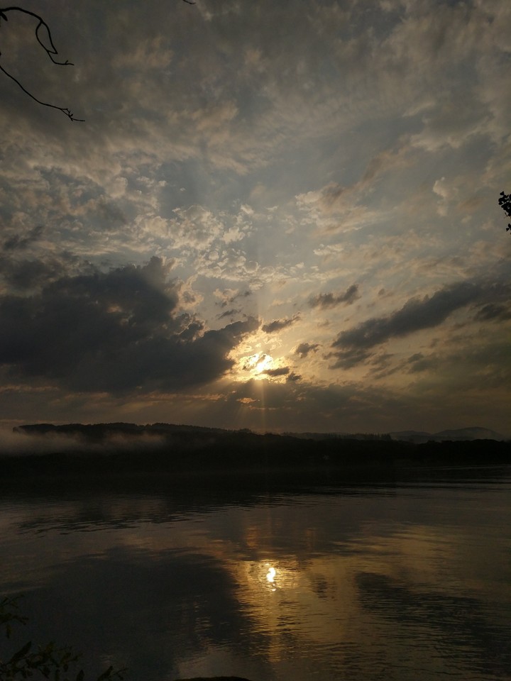 Sunset over Lake Windermere