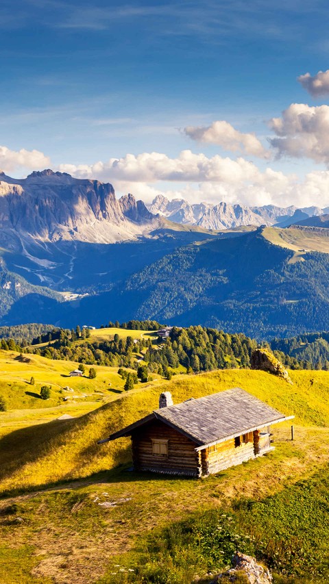 House in Mountains