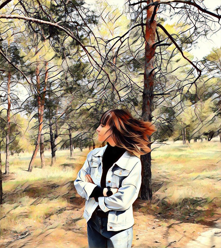 Девушка Арт