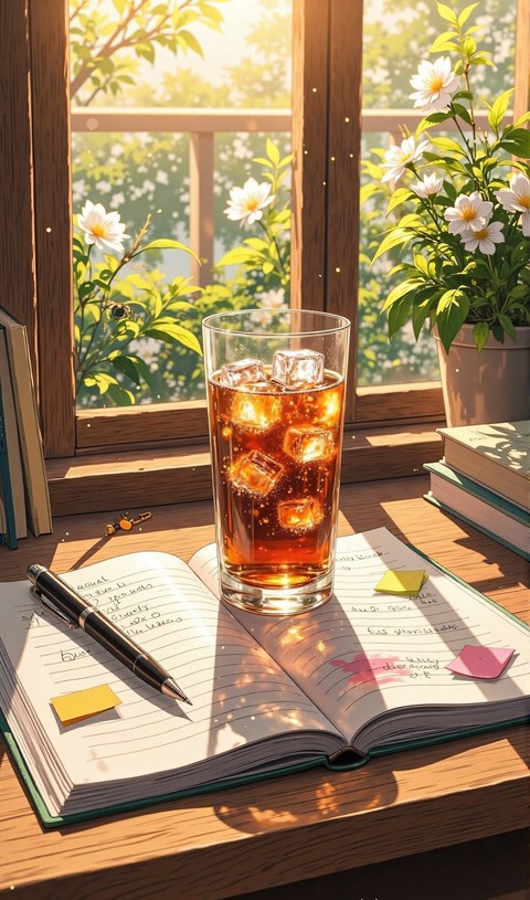 fonds d'écran cocktail, Table
