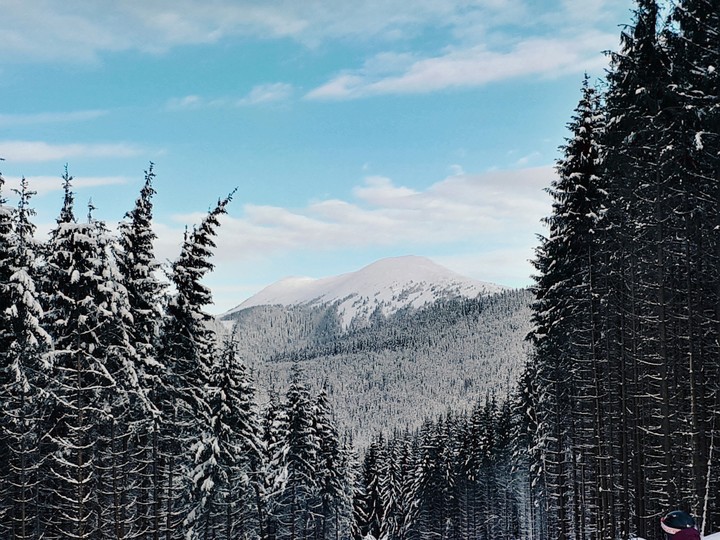 Mountain is a beautiful place