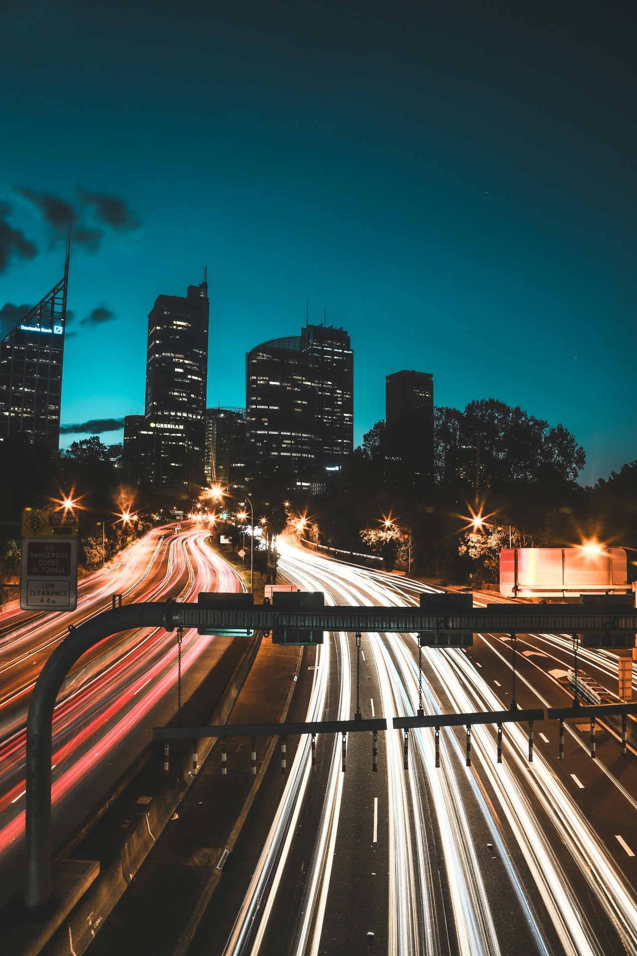 highway, metropolis Hintergrundbilder