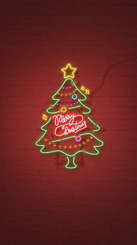 Christmas neon