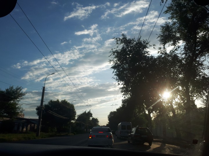 закат