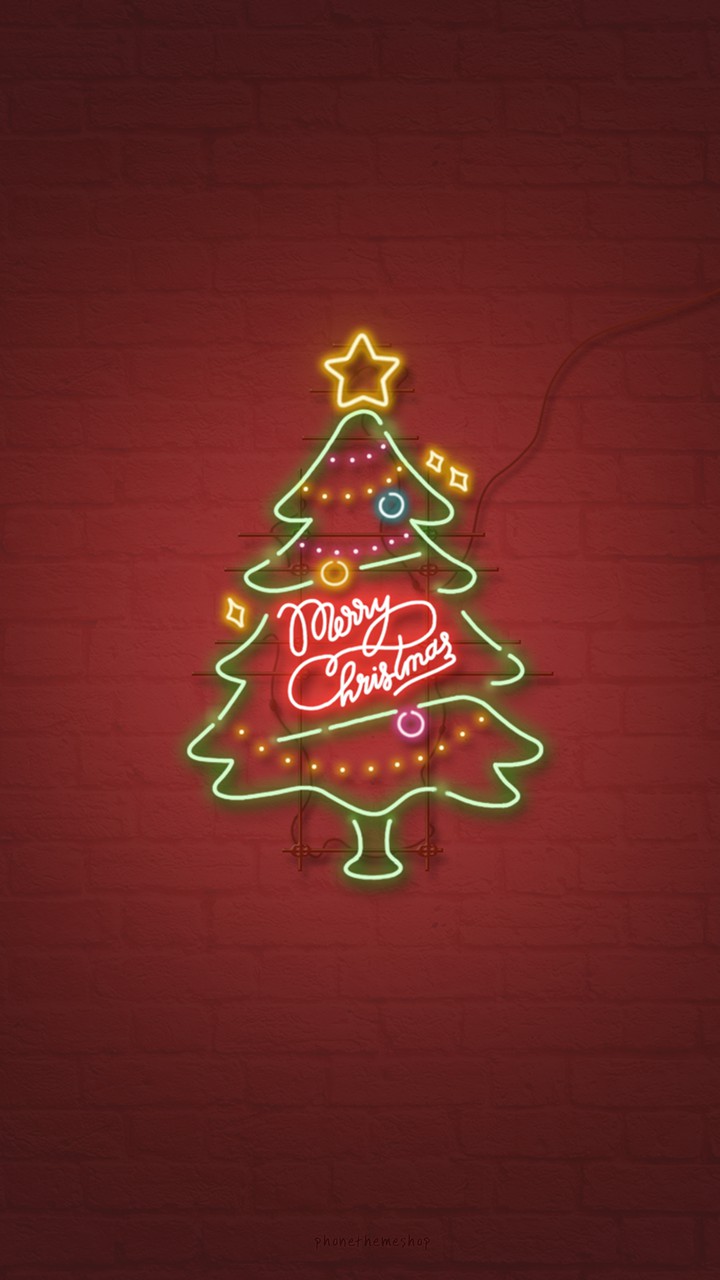 Christmas neon