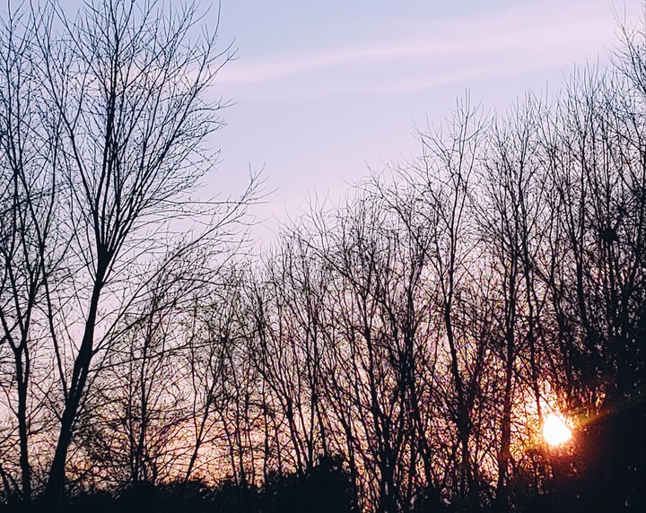 Wednesday's sunset
