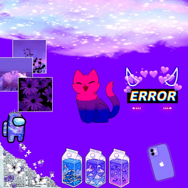 purple