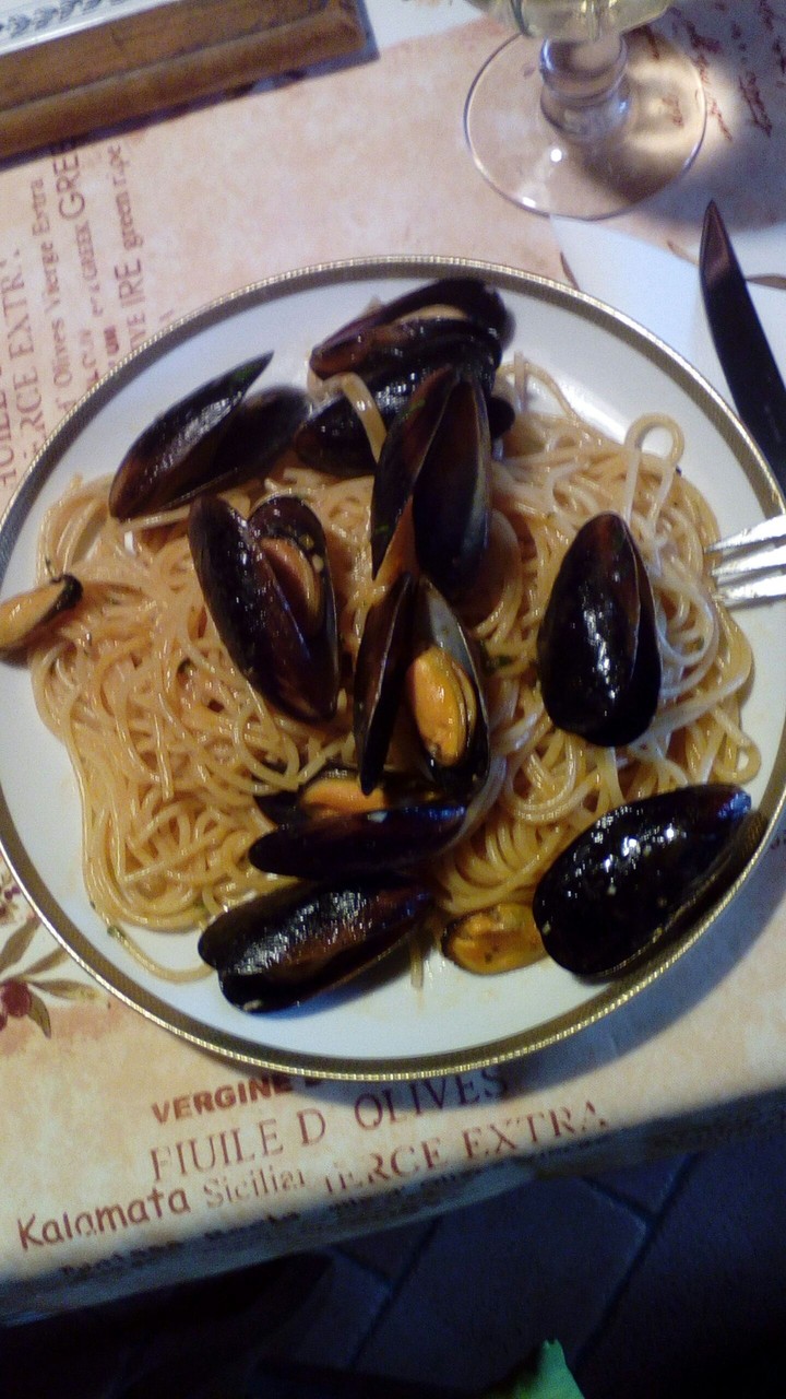 spaghetti alle cozze super!