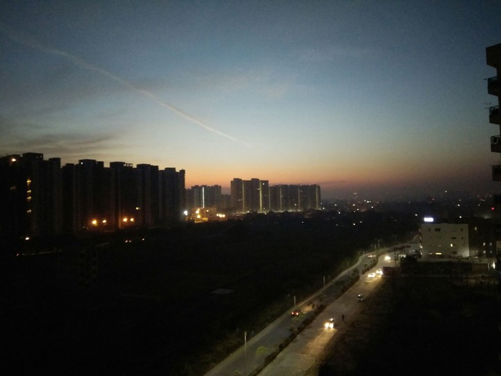 Evening from my balcony