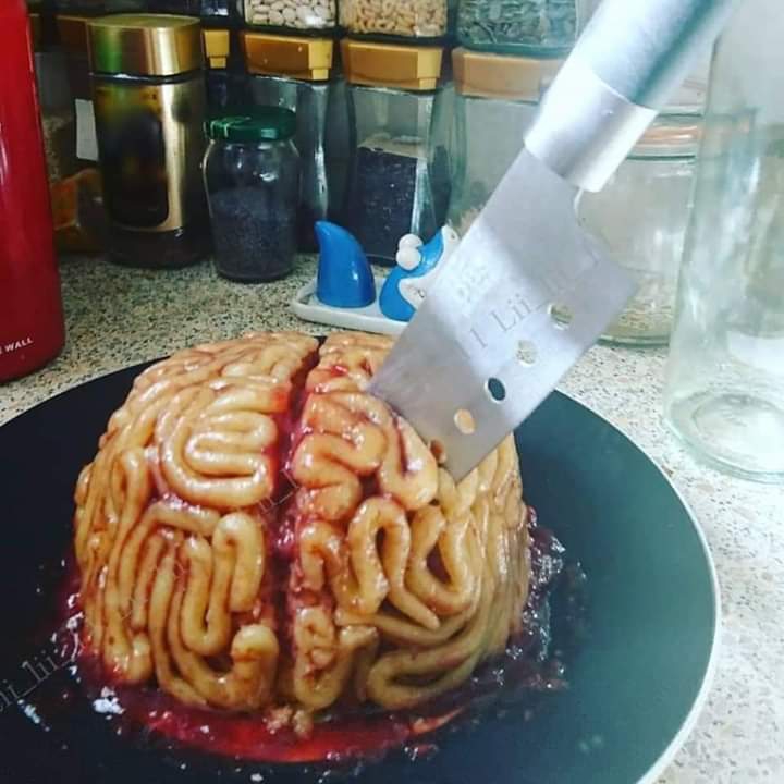 it isn't brain... it's cake