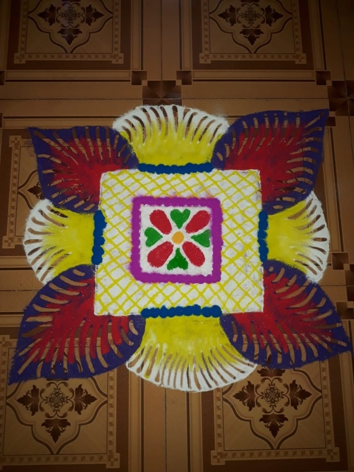 beautiful rangoli