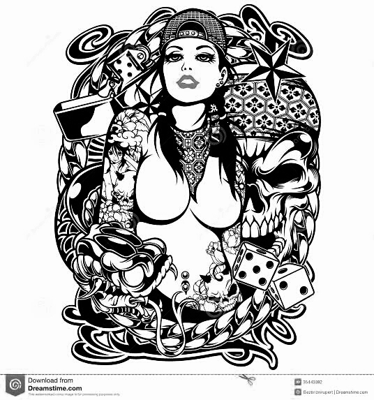 girls tattoo