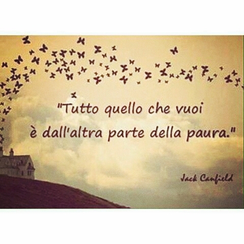Tutto quello che vuoi è dall altra parte della paura