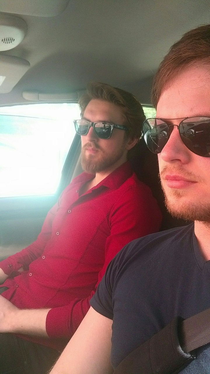 Ride to the heaven with my brother...