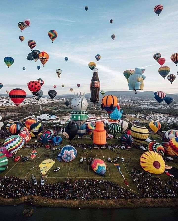festival de globos aerostáticos