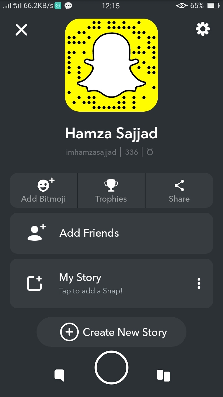 My snapchat
