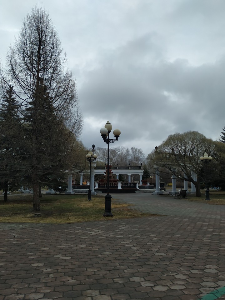 город на карантине
