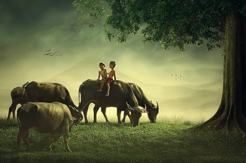 childrens playing around the world