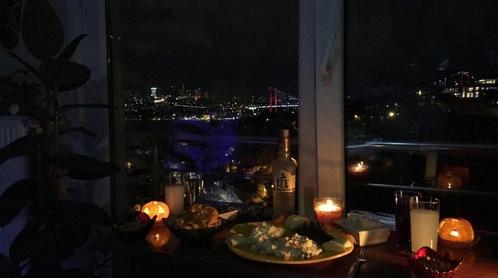 Raki, Bosphorus, İstanbul, Night