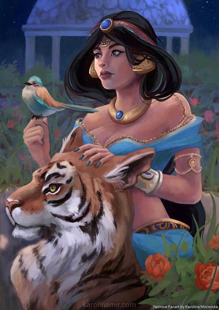 Princess Jasmine & Rajah