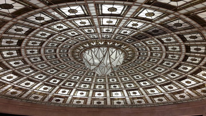 Glass ceiling