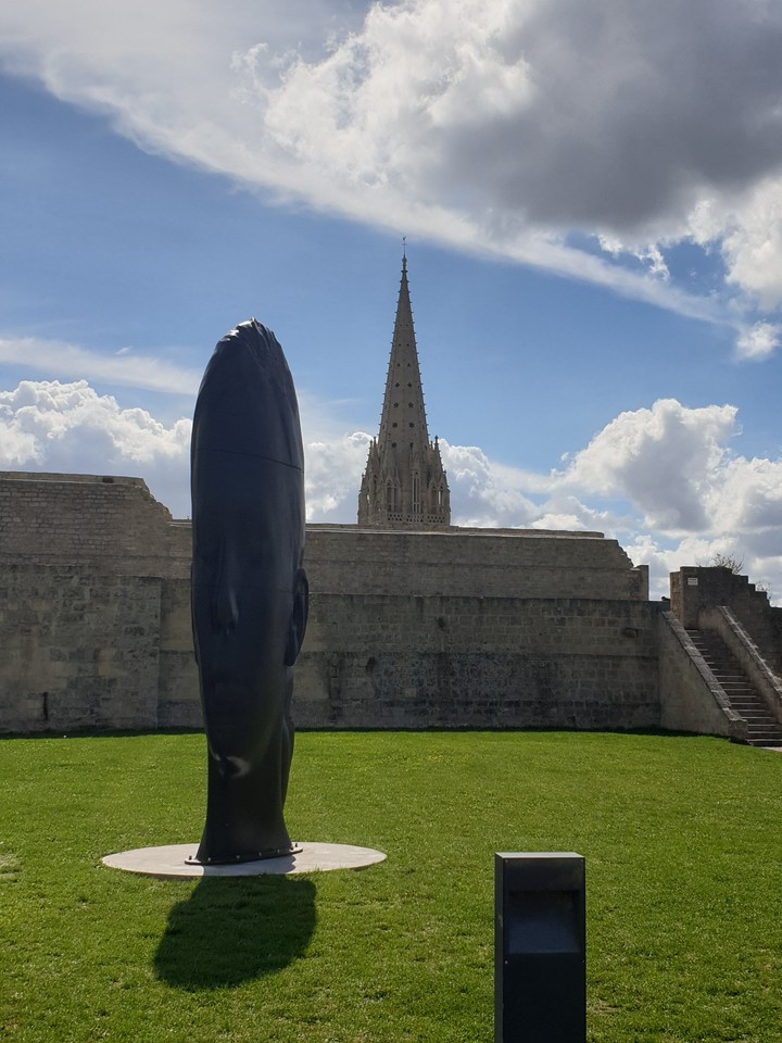 Garden's castle Caen