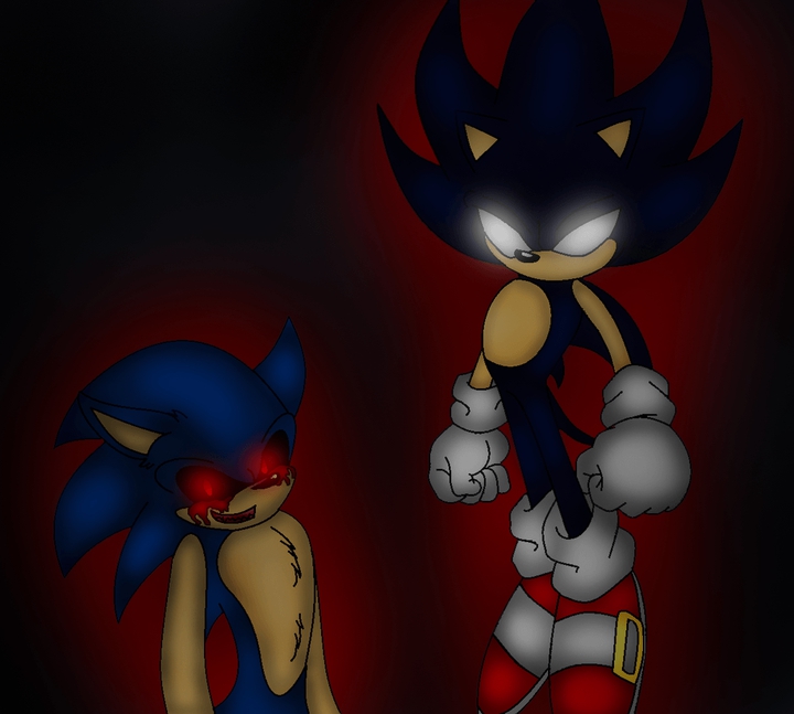 dark sonic and sonic exe