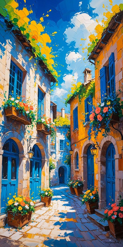 Alley, paint háttérképek