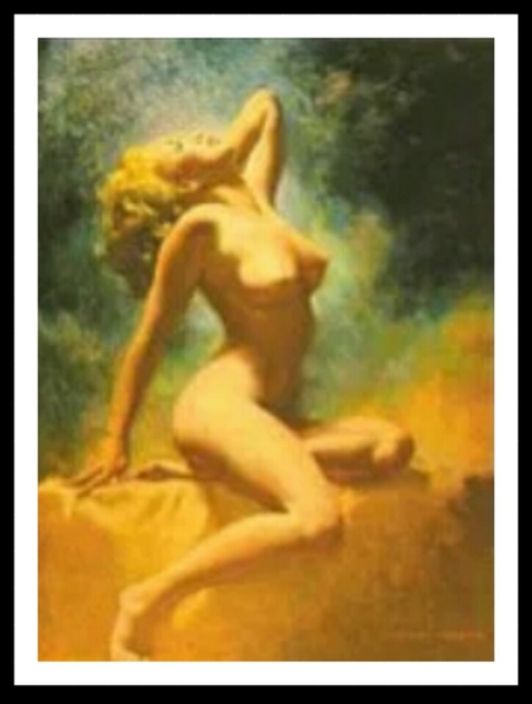 Marilyn Monroe by Earl Moran for Playboy