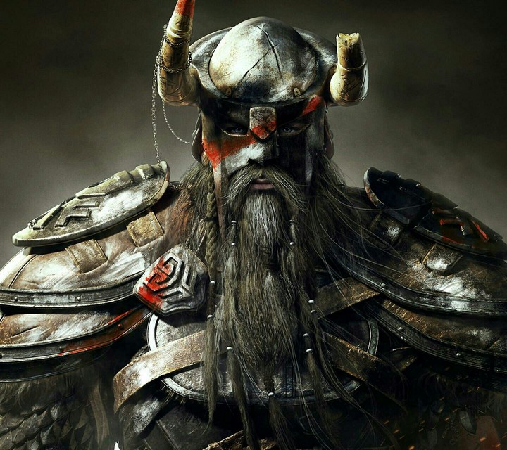 Skyrim Nord Digital Art