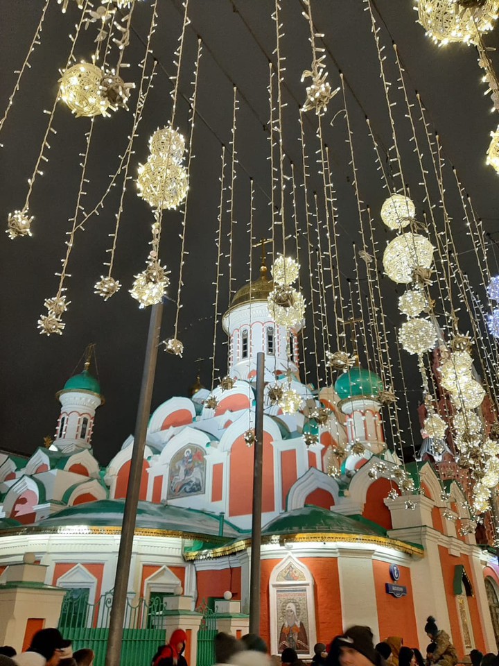новый 2020 год в Москве
