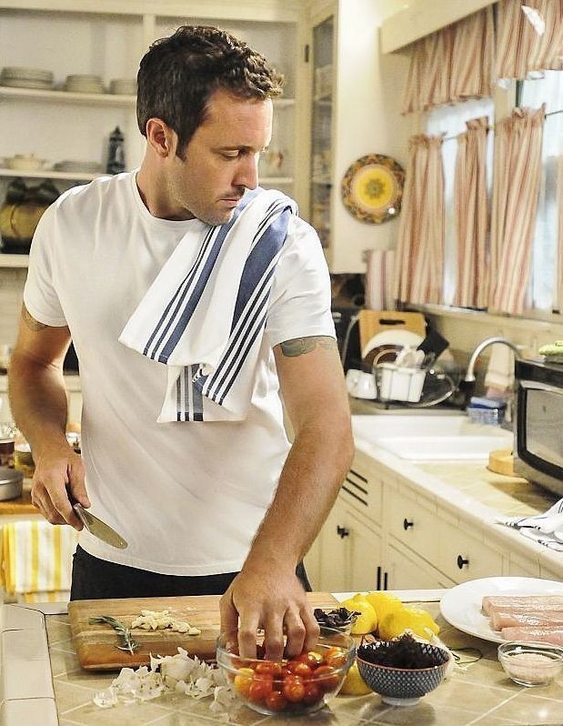 hombres cocinando ♥️