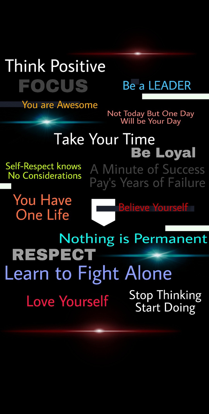 Self Motivation