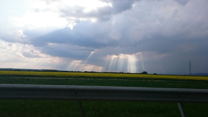 cloudy landscape