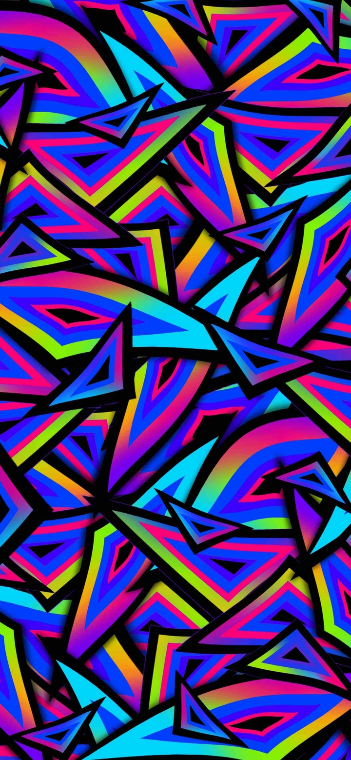 PSYCHEDELIC • TRIANGLES