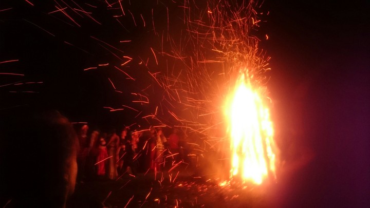 ritual fire