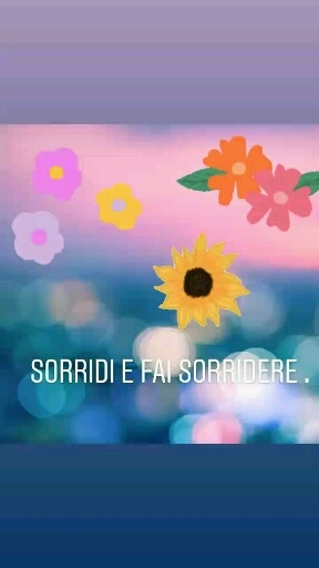 Sorridi e fai sorridere.?