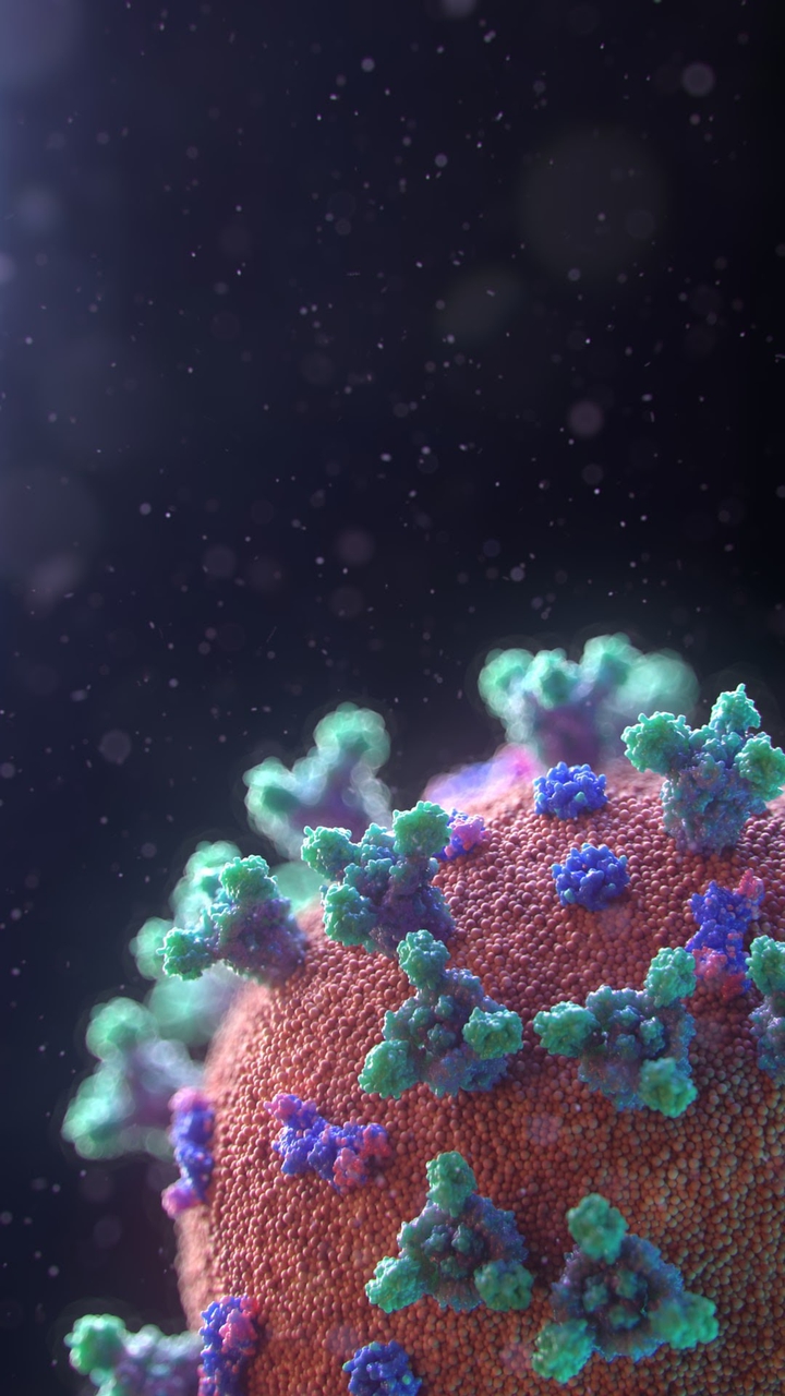 Coronavirus wallpaper 3D 4K