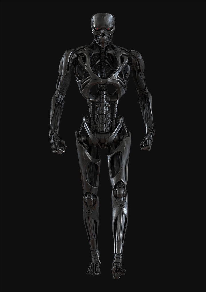 REV-9 Model Endoskeleton