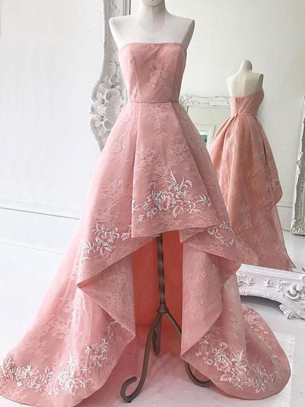 Elegant Peach Gown