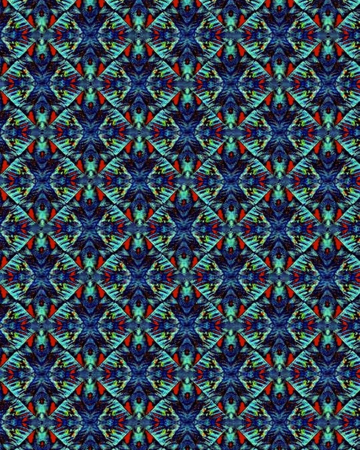 Made from a little glass bell and colorized