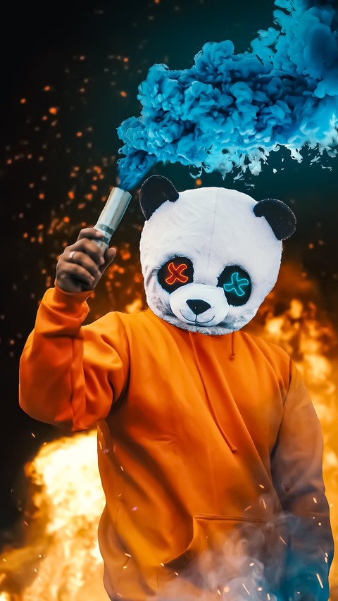 man, mask桌布