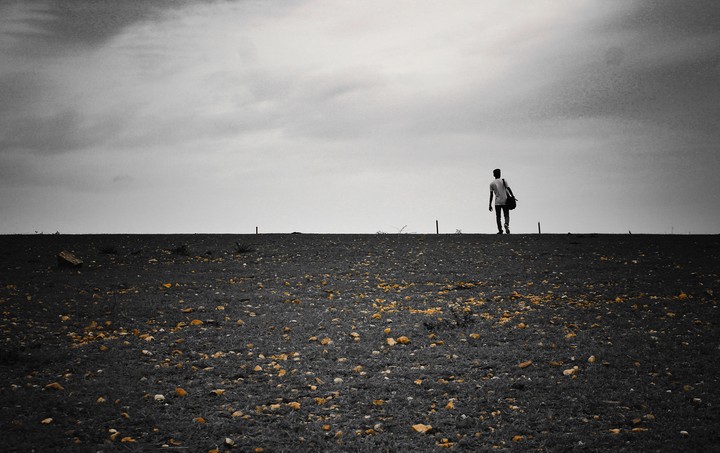 Alone...