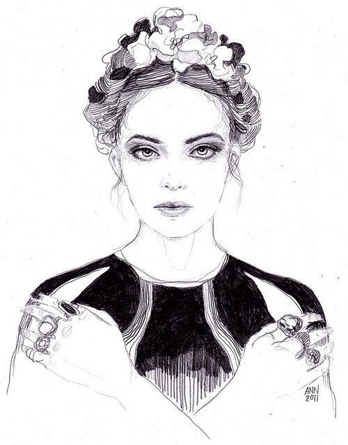 sketch girl