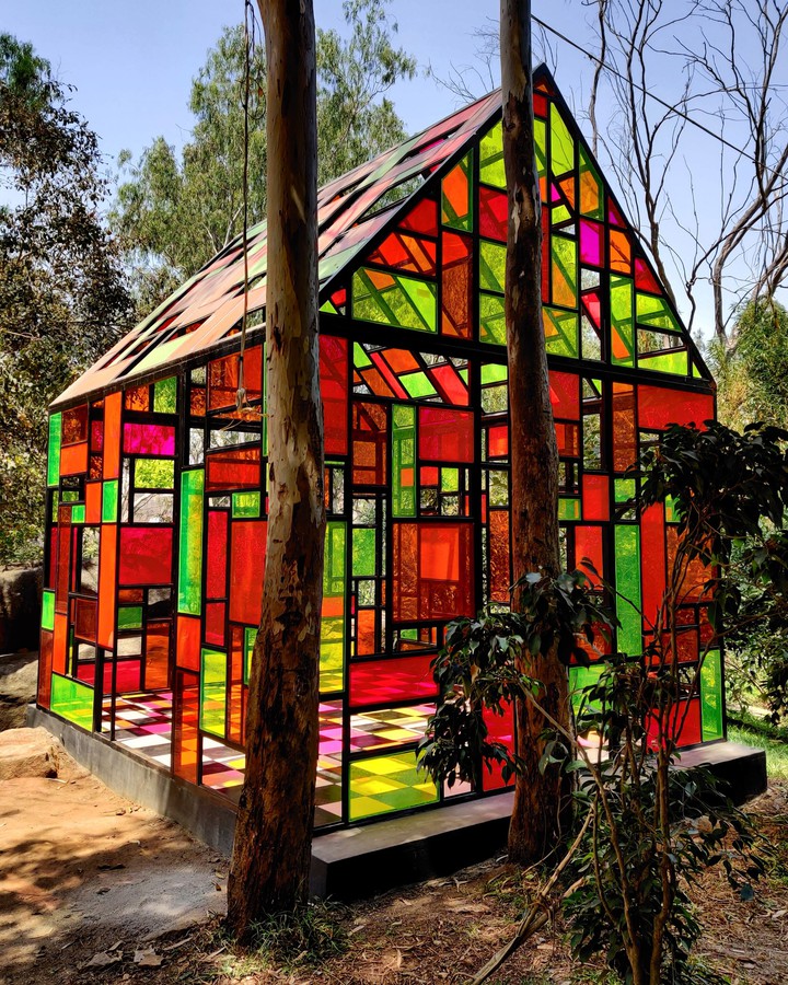 Glass house